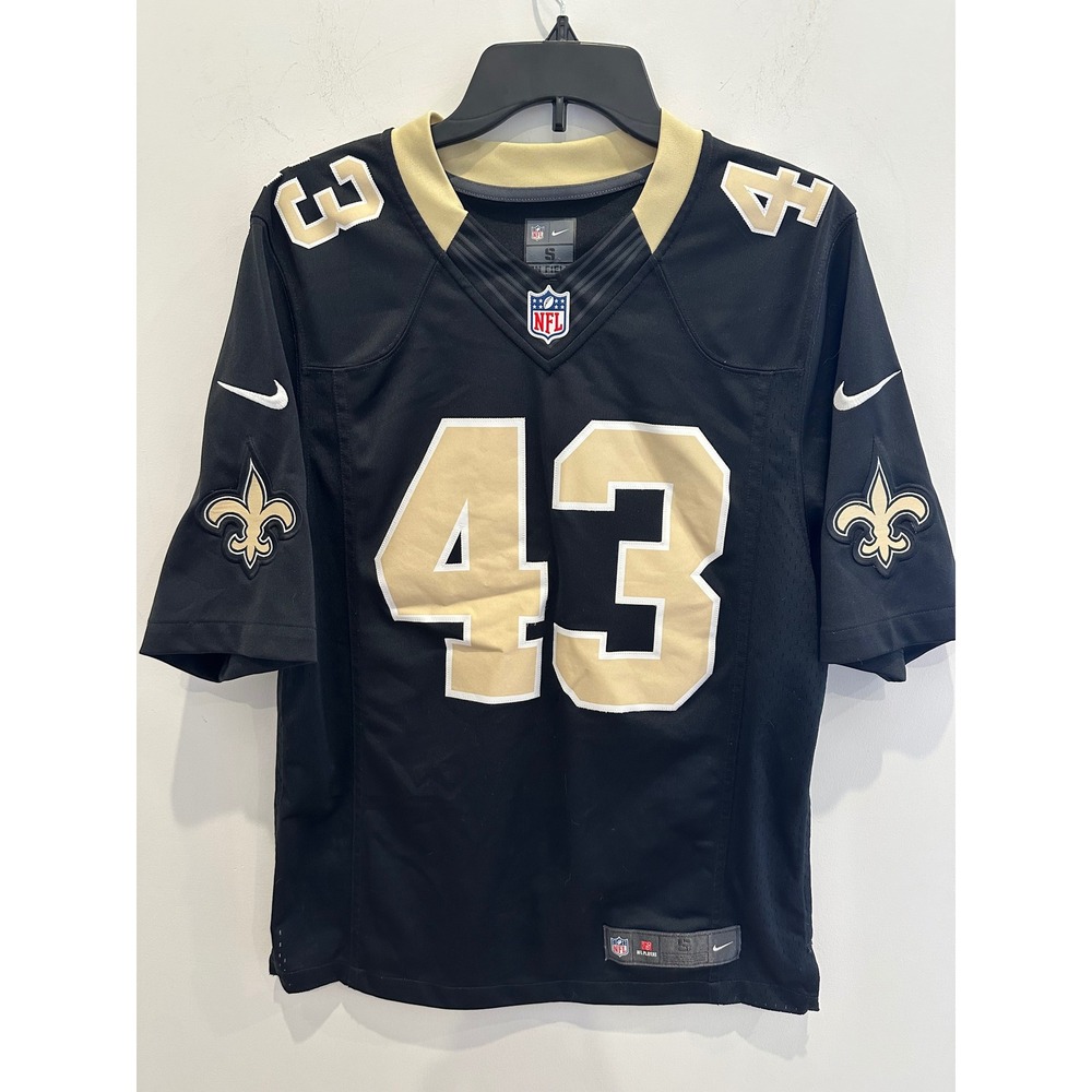 Nike NFL New Orleans Saints Darren Sproles 43 Jersey Black Gold Mens Small